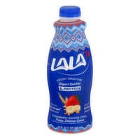 Lala Foods Strawberry Banana Cereal Yogurt Smoothie With Prob