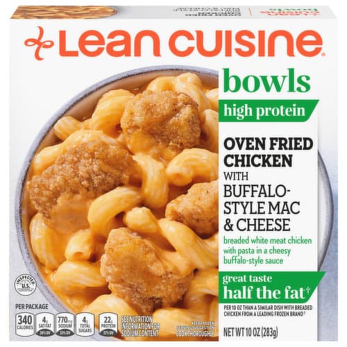 Is it Egg Free? Lean Cuisine Lean Cuisine Buffalo Chicken Macaroni And Cheese Bowl