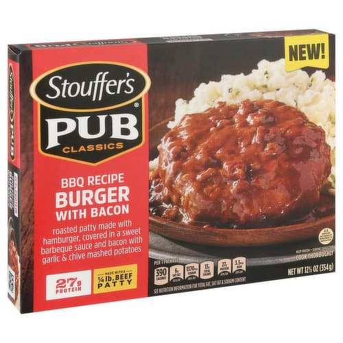 Stouffers Stouffers Pubs Bbq Bacon Burger