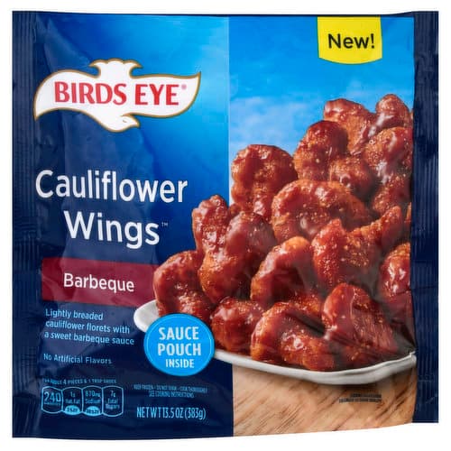 Birds Eye Barbeque Cauliflower Wings Vegetable Appetizer