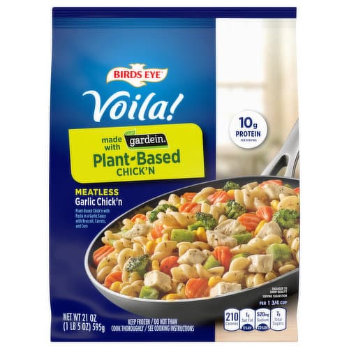 Birds Eye Voila! Plant Based Gardein Garlic Chicken Skillet Meal