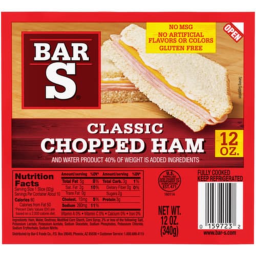 Bar S Chopped Ham