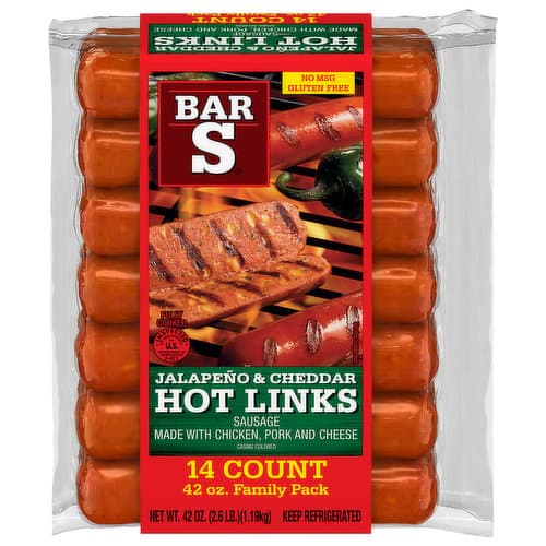 Bar S Jalapeno Cheddar Hot Links