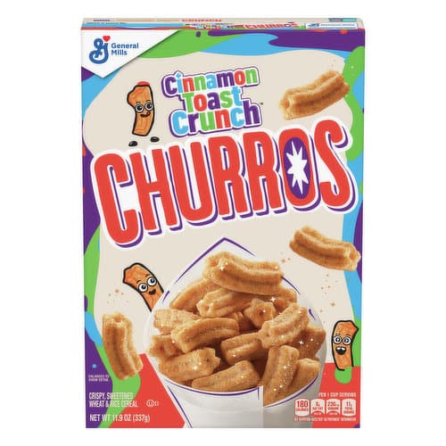 Toast Crunch Cereal Cinnamon Churros