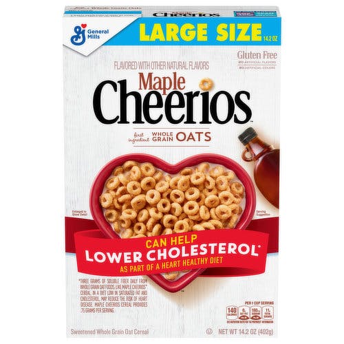 Is it Lactose Free? Cheerios Maple Cereal