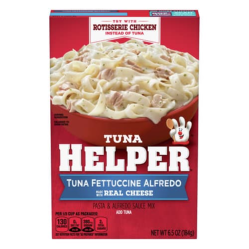 Betty Crocker Tuna Helper Pasta & Sauce Mix Tuna Fettuccine Alfredo