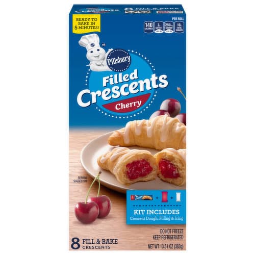 Pillsbury Cherry Filled Crescent Rolls