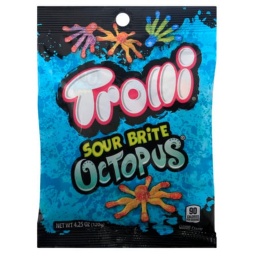 Trolli Sour Brite Octopus Gummi Candy