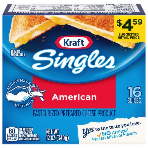Kraft American Cheese Singles