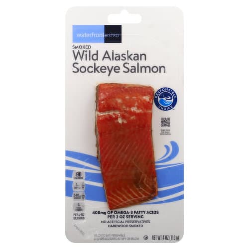 Waterfront Bistro Salmon Wild Alaskan Sockeye