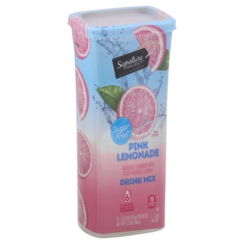 Signature Select Pink Lemonade Sugar Free Mix
