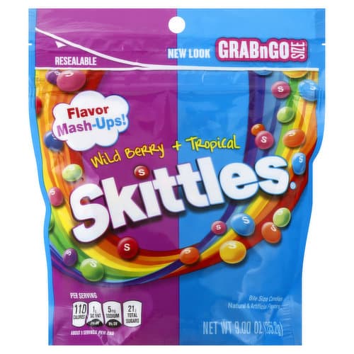 Skittles Mash-Ups - Wild Berry & Tropical Flavors