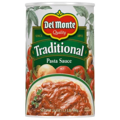 Del Monte Pasta Sauce Traditional