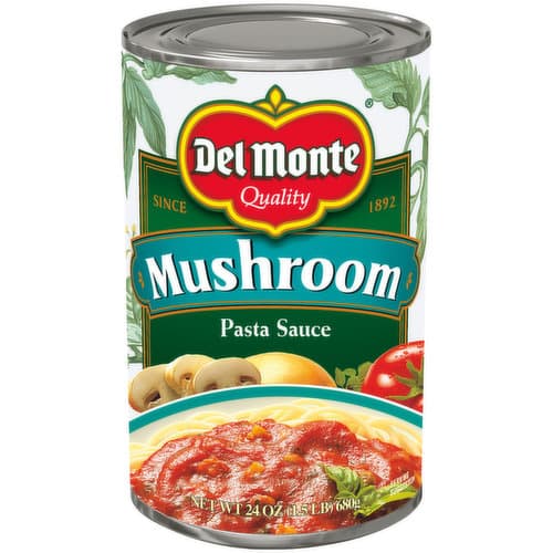 Del Monte Mushroom Pasta Sauce