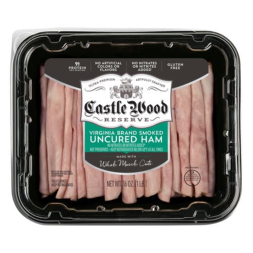 Castle Wood Virginia Brand Smoked Uncured Ham