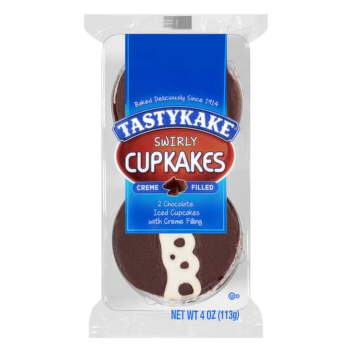 Tastykake Single Serve Swirly Cupcakes