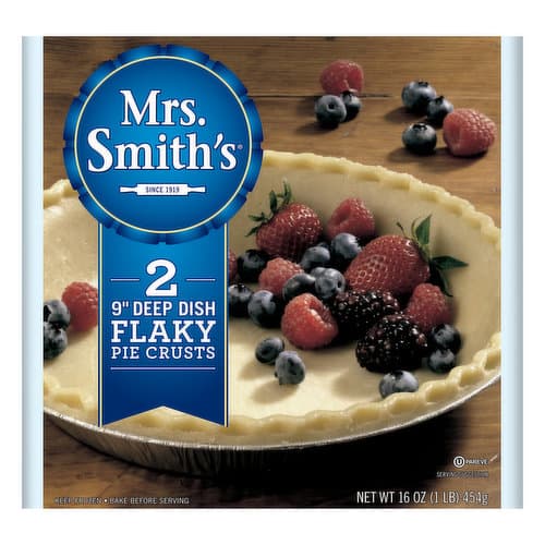 Mrs. Smiths Pie Crusts Flaky Deep Dish