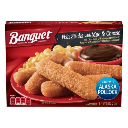 Banquet Classic Fish Sticks With Mac And Cheese