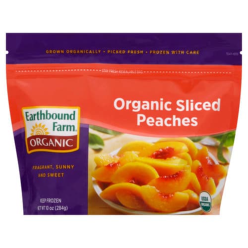 Earthbound Farm Organic Sliced Peaches