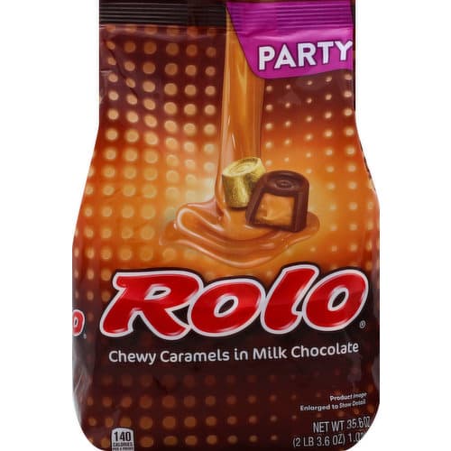 Rolo Creamy Caramels In Rich Chocolate Candy Party