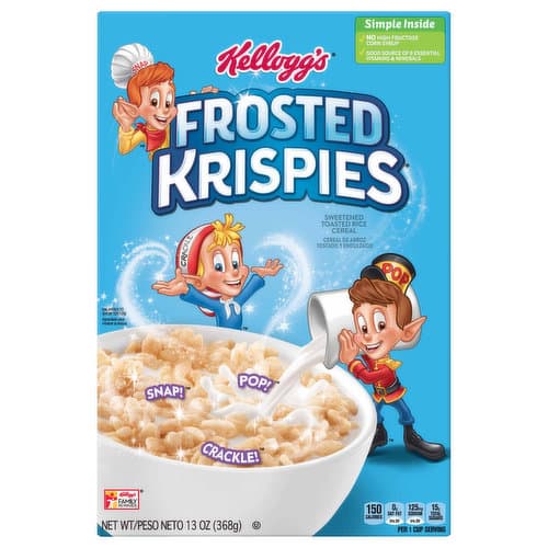 Kellogg'S Frosted Krispies Cereal - Low Fodmap Certified