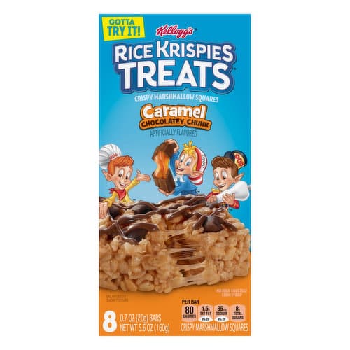 Kellogg'S Rice Krispies Treats Caramel Chocolate Chunk