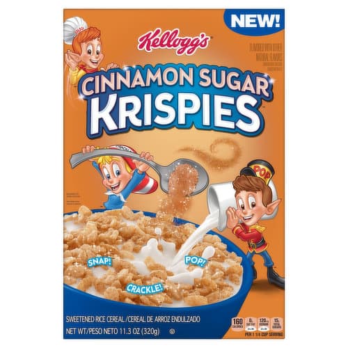 Kellogg’S Cinnamon Sugar Krispies