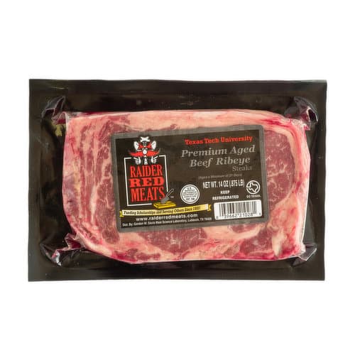 Raider Red Meats Ribeye Steak Boneless