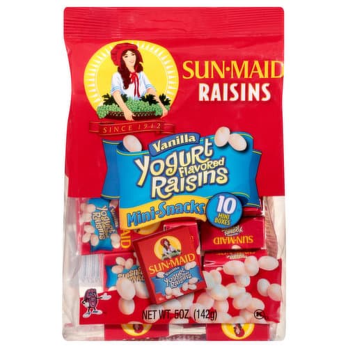 Sun-Maid Raisins Vanilla Yogurt Mini-Snacks