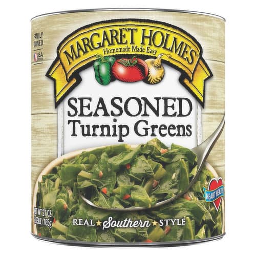 Margaret Holmes Seasoned Chopped Turnip Greens