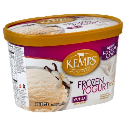Kemps Vanilla Yogurt No Sugar Added Fat Free
