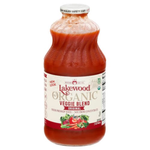 Lakewood Organic Juice Fresh Blends Super Veggie