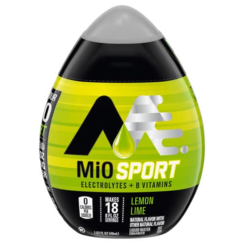 Mio Liquid Water Enhancer Electrolytes Lemon Lime