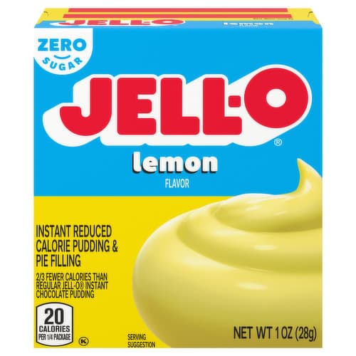 Jell-O Pudding & Pie Filling Instant Lemon Sugar Free/Fat Free
