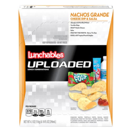 Lunchables Nachos Grande Cheese Dip & Salsa