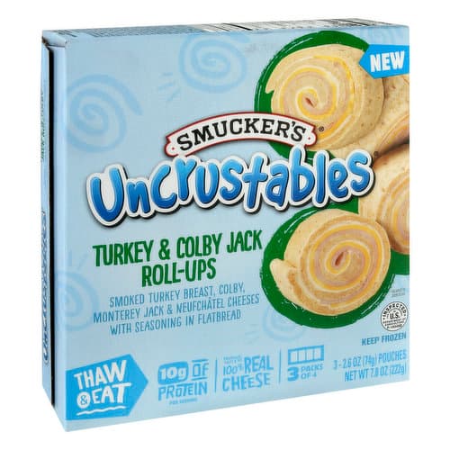 Is it Whole 30? Smucker Uncrustables Turkey And Colby Jack Roll Up