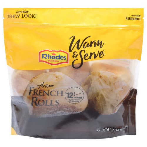 Rhodes Warm N Serve Crusty Rolls
