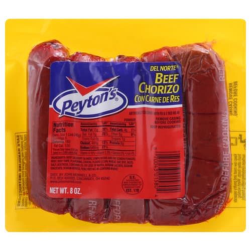 Peyton'S Beef Chorizo