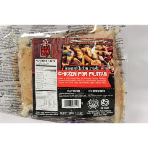 Raider Red Meats Chicken Fajita Meat