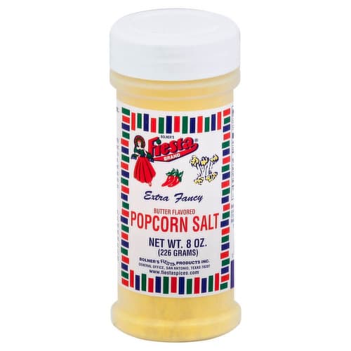 Fiesta Popcorn Salt, Butter Flavored