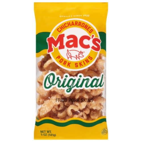 Is it High Fructose Corn Syrup Free? Mac's Original Crispy Fried Pork Skins