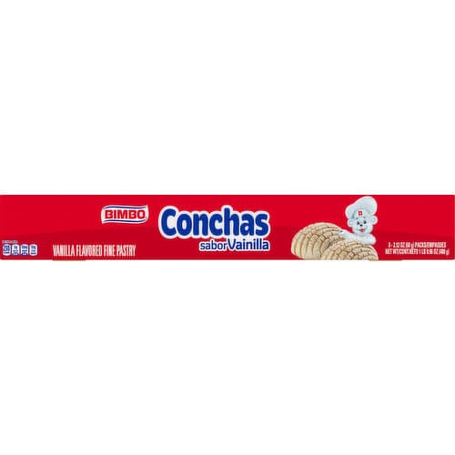 Conchas Soft Pastry Multipack