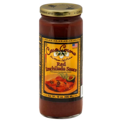 Casa Corona Red Enchilada Sauce