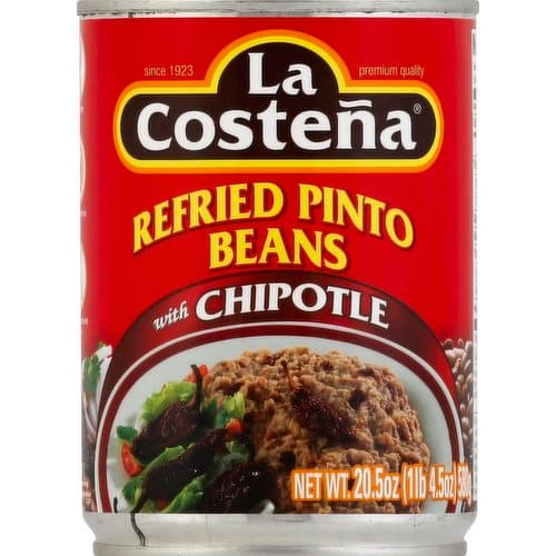 La Costena Pinto Beans Refried With Chipotle