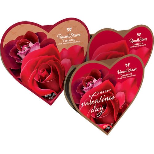 Russell Stover Valentine Assorted Chocolates Photo Heart