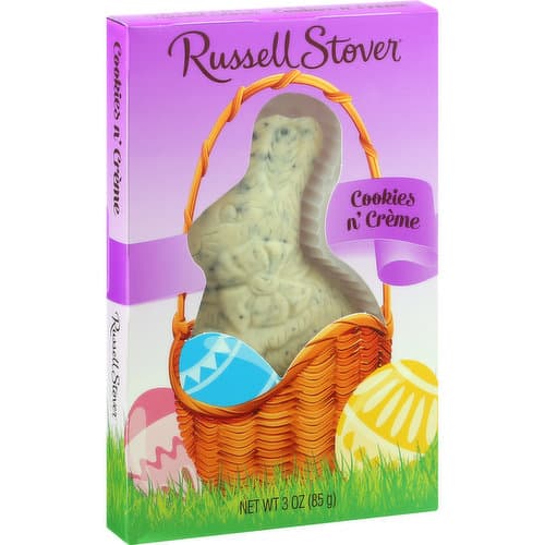 Russell Stover Russell Stover Cookies N Cream Flatback Rabbit