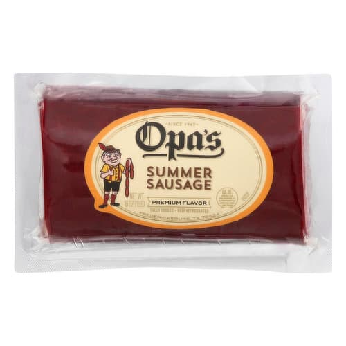 Opas Smoked Summer Sausage