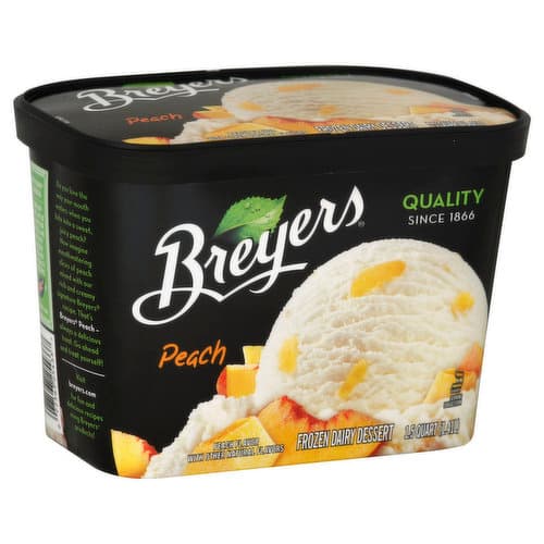 Breyers Peach Ice Cream