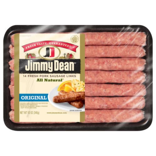 Jimmy Dean Premium All Natural Original Pork Sausage Links