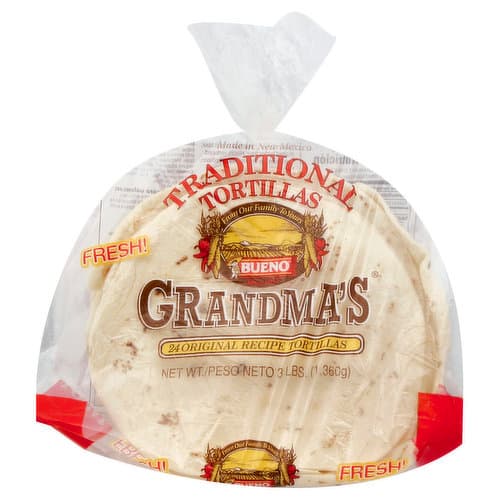 Grandmas Tortillas Flour Traditional Bag